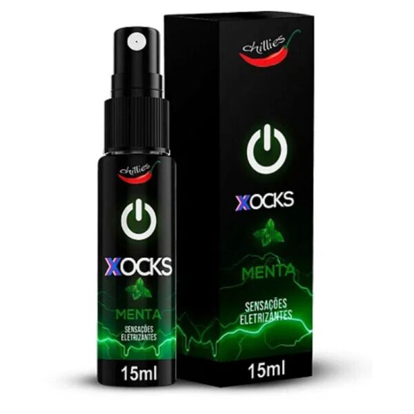 XOCKS MENTA SPRAY ELETRIZANTE 15ML - CHILLIES