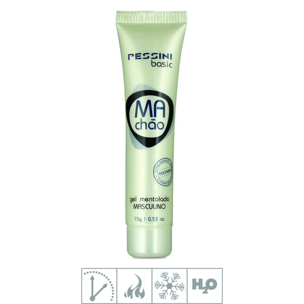 MACHÃO GEL MENTOLADO MASCULINO EFEITO RETARDANTE 15G - PESSINI