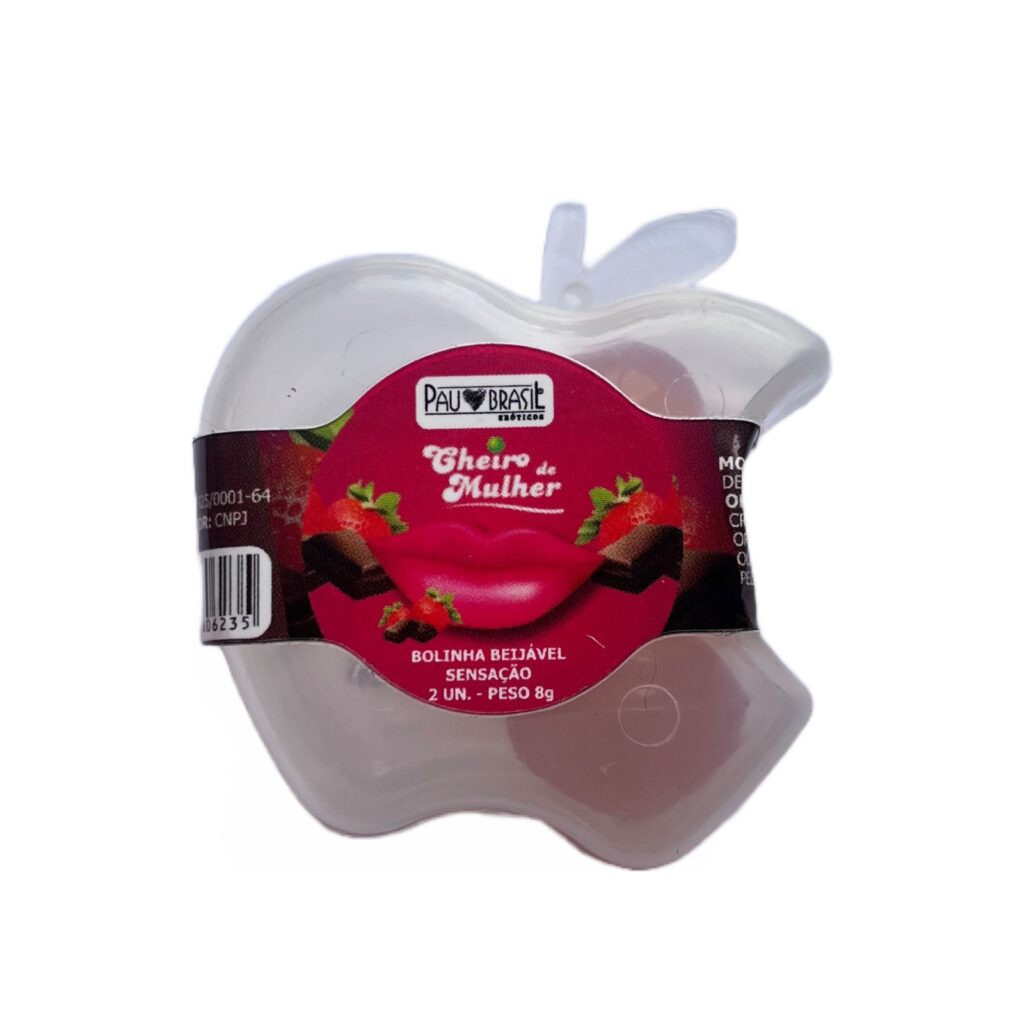 BOLINHA BEIJÁVEL SENSAÇÃO CHEIRO DE MULHER -PAU BRASIL