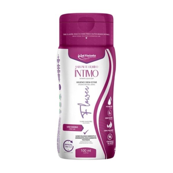 SABONETE ÍNTIMO FLOWER (L723) 100 ML - LA PIMENTA