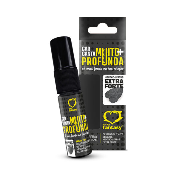 GARGANTA MUITO + PROFUNDA SPRAY 15ML (REF:5036) MENTHO LYPTUS - SEXY FANTASY