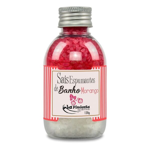 SAIS ESPUMANTES DE BANHO (L055) MORANGO 135G - LA PIMENTA