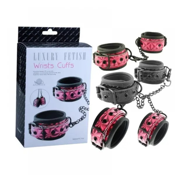 ALGEMA BRACELETE LUXURY FETISH WRISTS CUFFS (SM005) - APHRODISIA