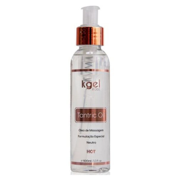 TANTRIC OIL HOT ÓLEO DE MASSAGEM NEUTRO 100ML - KGEL