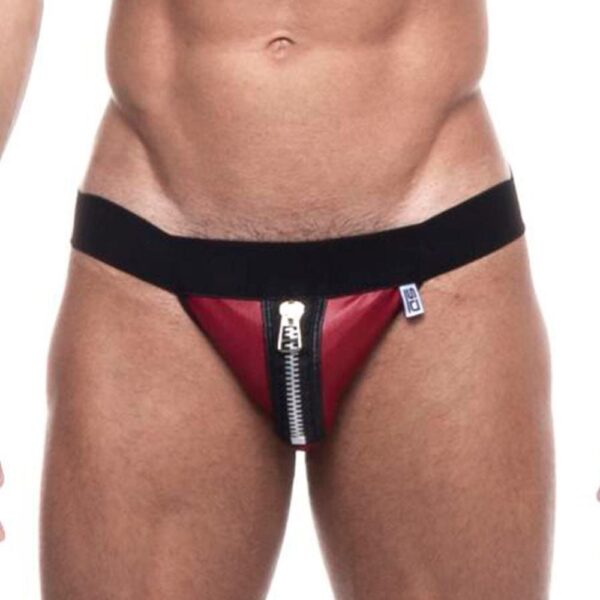 JOCKSTRAP ZIPER VERMELHO (SD008V) TAM ÚNICO - SD CLOTHING