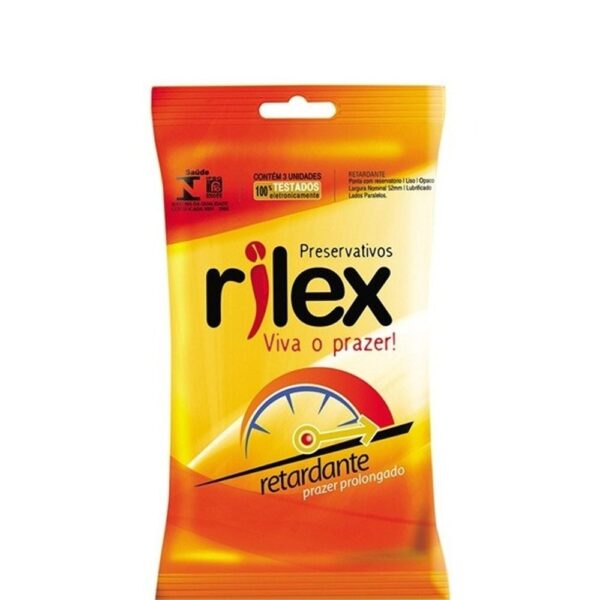 PRESERVATIVOS RETARDANTE PRAZER PROLONGADO - RILEX