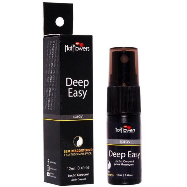 DEEP EASY SPRAY (HC447) DESSENSIBILIZANTE ANAL 12 ML - HOTFLOWERS