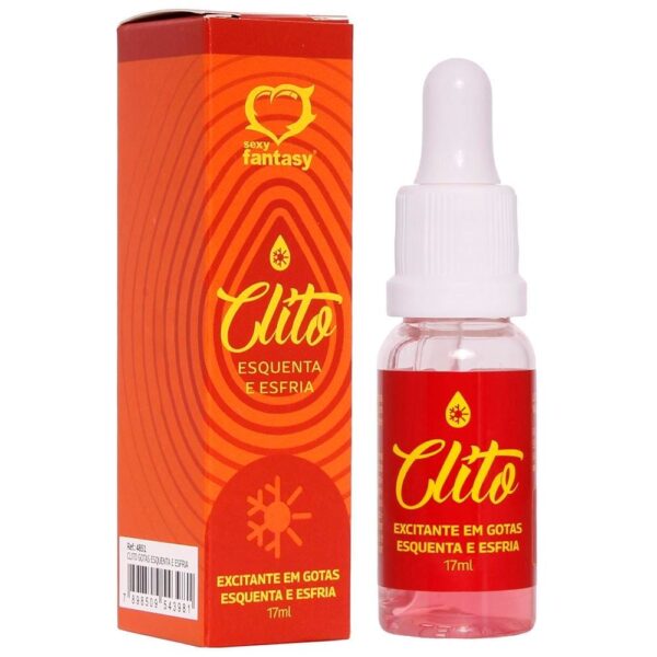 CLITO EXCITANTE EM GOTAS ESQUENTA E ESFRIA (REF.:4851) 17ML - SEXY FANTASY