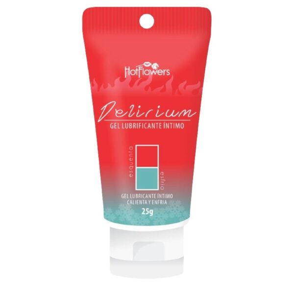 DELIRIUM GEL EXCITANTE ESQUENTA ESFRIA (HC250U) 25G - HOTFLOWERS