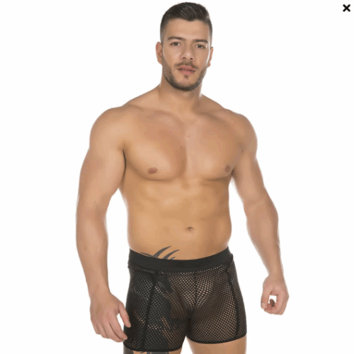 CUECA ARRASTÃO (1100PT) PRETO - PIMENTA SEXY