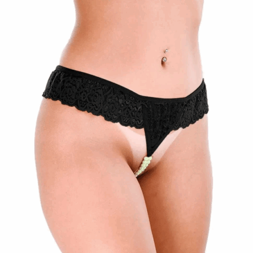 TANGA TAILANDESA C/ FLUORESCÊNCIA (REF.:275) PRETO - PATITEX