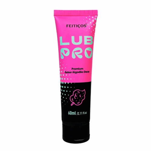 LUB PRO PREMIUM SABOR ALGODÃO DOCE 60ML - FEITIÇOS