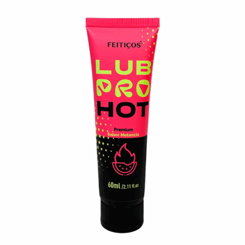LUB PRO HOT PREMIUM SABOR MELANCIA 60 ML - FEITIÇOS