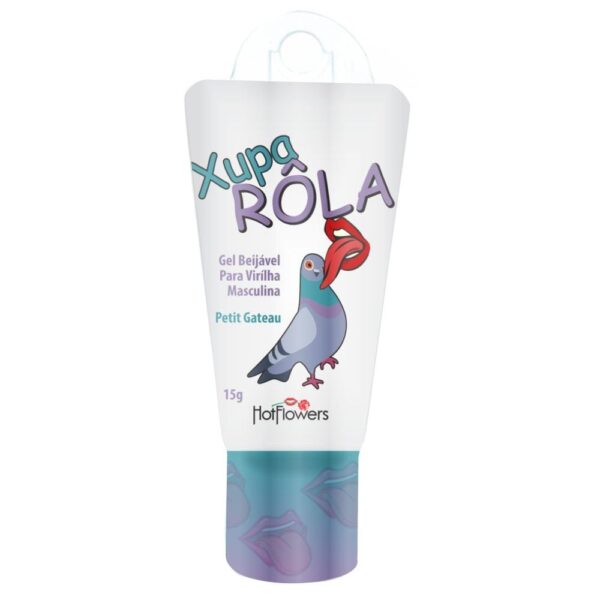 XUPA RÔLA GEL BEIJÁVEL PARA VIRILHA MASCULINA (HC794) PETIT GATEAU 15G - HOTFLOWERS