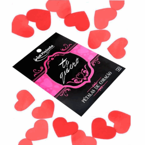 PÉTALAS DE CORAÇÃO TE QUIERO (L195) VERMELHO - LA PIMENTA