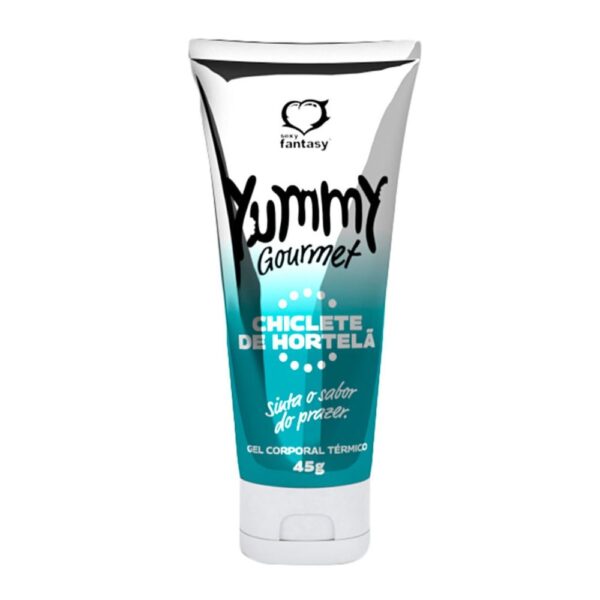 YUMMY GOURMET CHICLETE DE HORTELÃ (REF.:41501) GEL TÉRMICO 45G - SEXY FANTASY