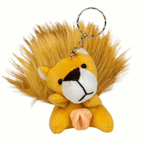 CHAVEIRO BICHINHO FÊMEA LEOA (CÓD.:70FL) PELÚCIA - PAU BRASIL