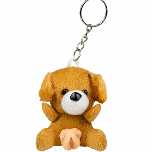 CHAVEIRO BICHINHO FÊMEA CACHORRO (CÓD.:70FC) PELÚCIA - PAU BRASIL
