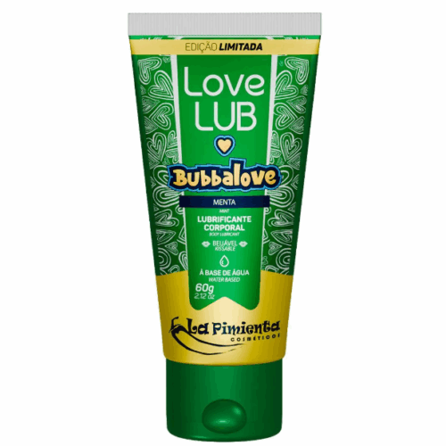 LOVE LUB BUBBALOVE MENTA 60G (L462) LUBRIFICANTE - LA PIMENTA