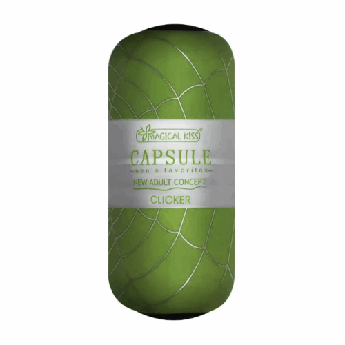 MASTURBADOR MASCULINO CAPSULE CLICKER EGG VAZADO - MAGICAL KISS