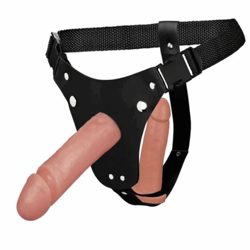 CINTA DP INVERTIDA C/ 2 PRÓTESES (L181) 15CM E 13 CM -  LA PIMENTA