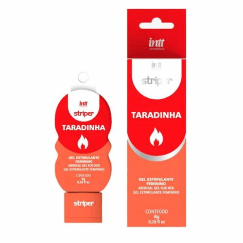 TARADINHA GEL EXCITANTE FEMININO LINHA STRIPER - INTT
