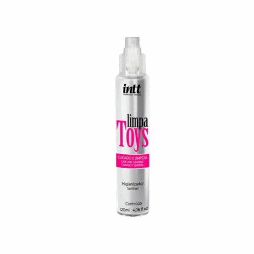 LIMPA TOYS HIGIENIZADOR DE TOYS VIBRADOR 120ML - INTT