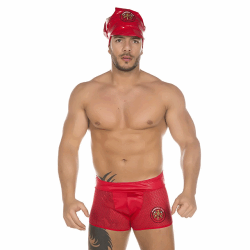 FANTASIA BOMBEIRO (REF.:1102) FANTASIA MASCULINA - PIMENTA SEXY