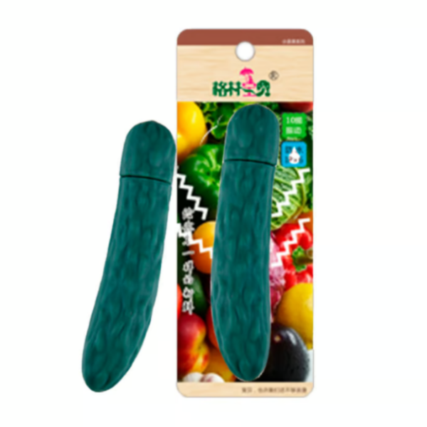MINI VIBRADOR EM FORMATO PEPINO (XN1018) COM 1 MODO DE VIBRAÇÃO - IMPORT