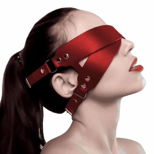 MÁSCARA X (DX869V) VERMELHO - DOMINATRIXXX