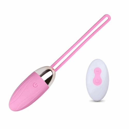 BULLET RECARREGÁVEL COM 10 MODOS DE VIBRAÇÃO COM CONTROLE SEM FIO (BW011D) ROSA - YOU VIBE