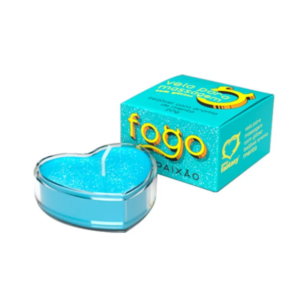 VELA FOGO DA PAIXÃO AROMA MENTA (REF.:6007) - SEXY FANTASY