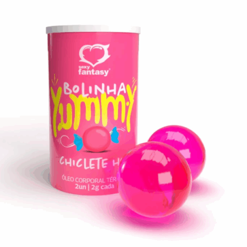 BOLINHA YUMMY CHICLETE HOT - SEXY FANTASY