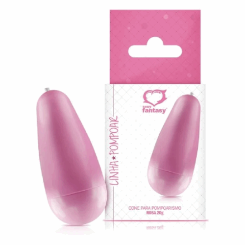 CONE DE POMPOAR ROSA 20G (REF.:171) LINHA POMPOAR - SEXY FANTASY