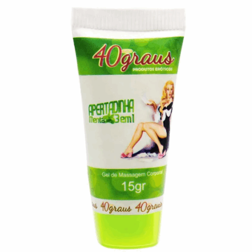APERTADINHA MENTA GEL ADSTRINGENTE 15G - 40 GRAUS