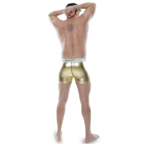 CUECA PEGASUS DOURADO - SAPEKA SENSUAL LINGERIE